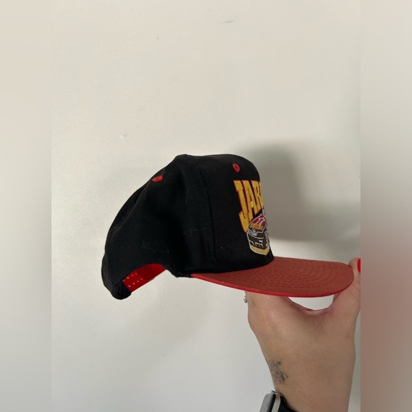 Vintage Dale Jarrett Hat 90s NASCAR Texaco Havoline Racing Snapback Cap H12 - Picture 2 of 6